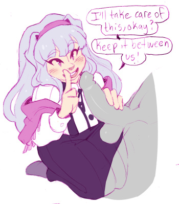 Takane commission and doodles cover