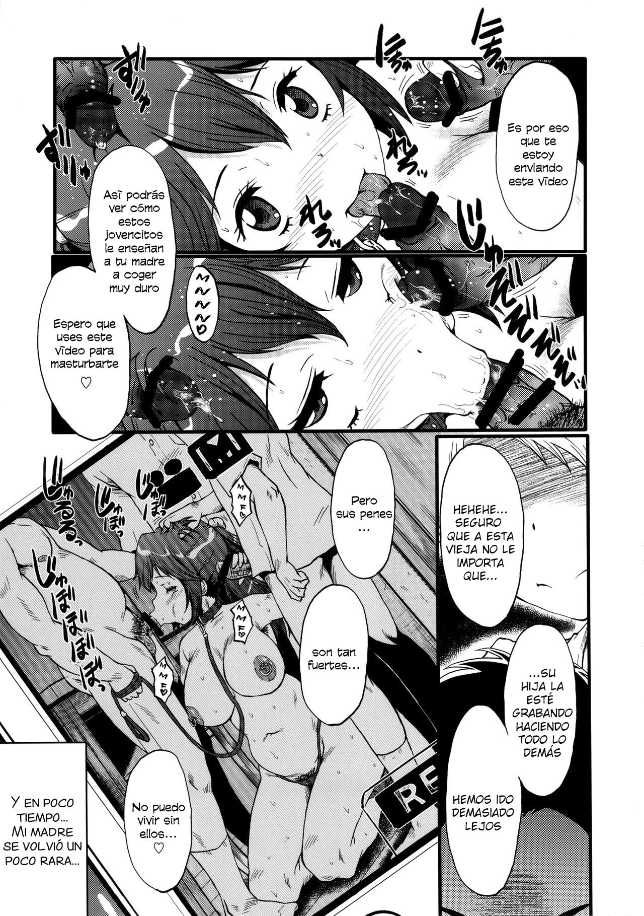 Urabambi Vol. 47 Sanji no Haha Demo Are ga Shitai! ~Musuko no Doukyuusei to Asedaku Nikubenki Fuck Shimakuru Hahaoya~ page 8 full