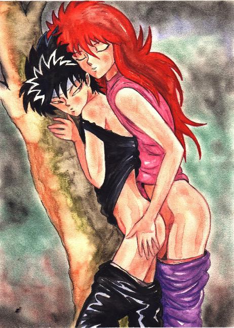 Kurama x Hiei page 5 full