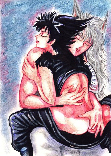 Kurama x Hiei page 6 full