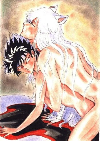 Kurama x Hiei cover