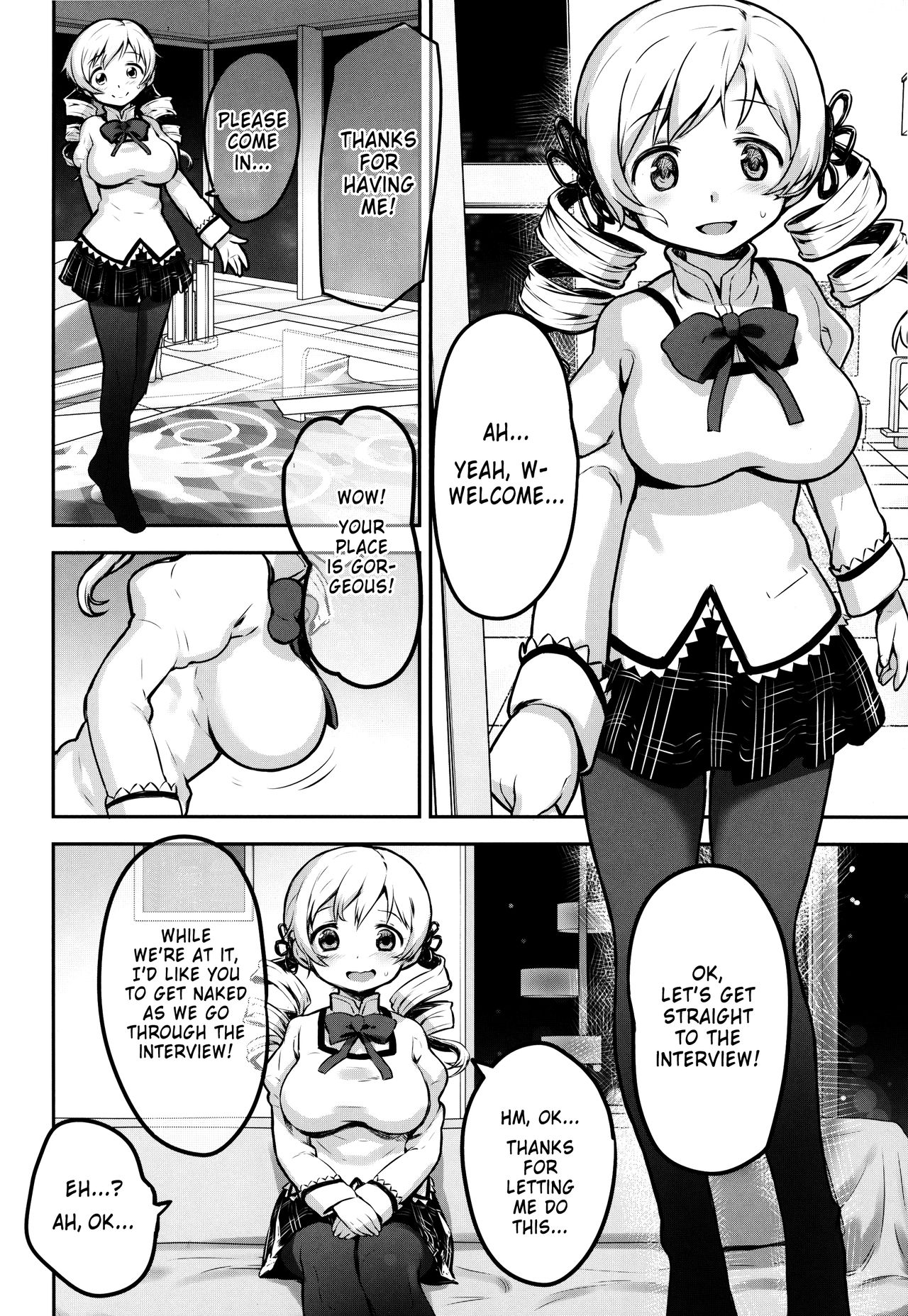 Shiritsu Mitakihara Chuugaku 3-nensei Tomoe Mami Hentai AV Debut | Kinky Porn Movie Debut of Mami Tomoe, 3rd year in Mitakihara Private Middle School   =LWB= page 5 full