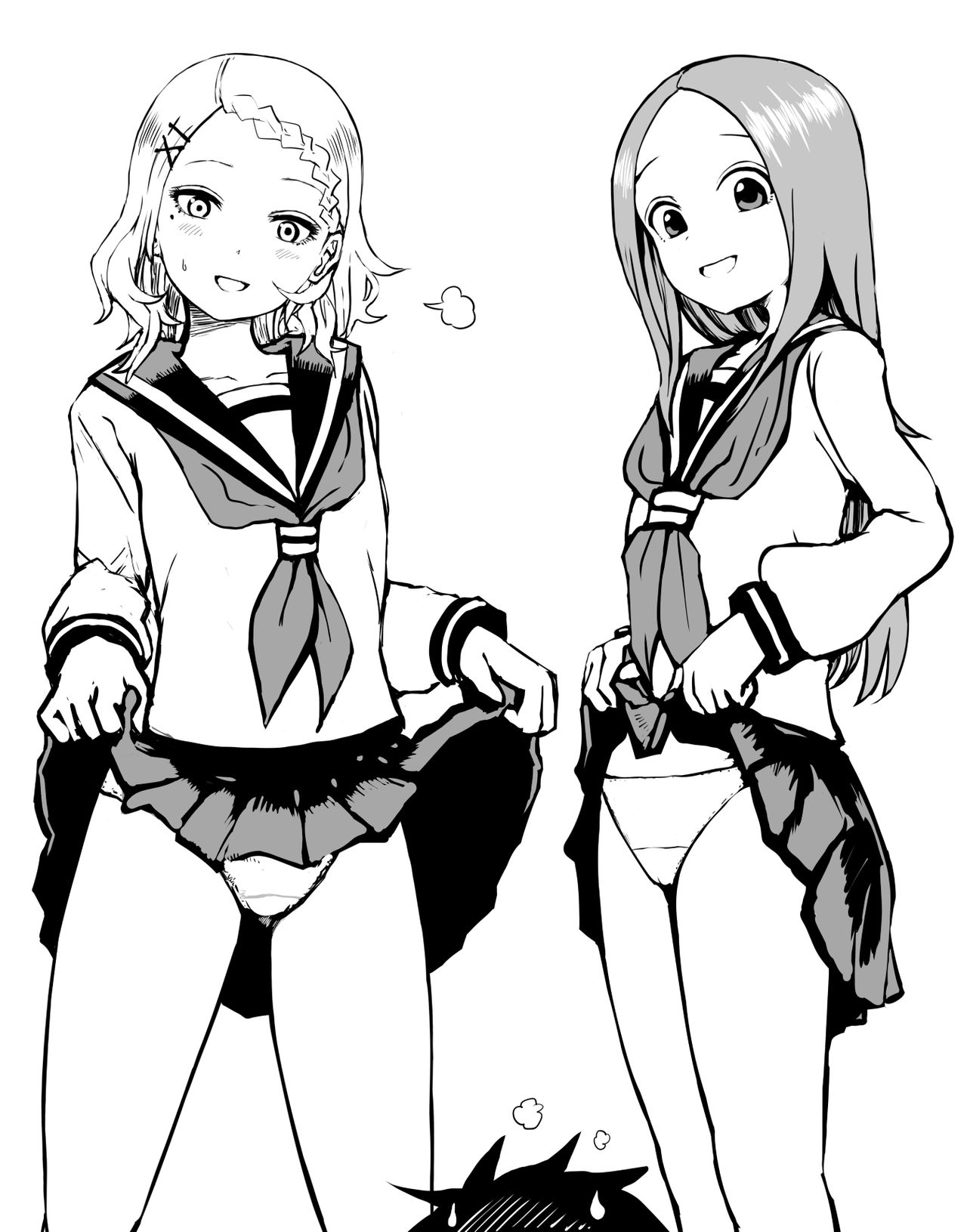 Karakai Jouzu no Takagi-san to Houjou-san page 1 full