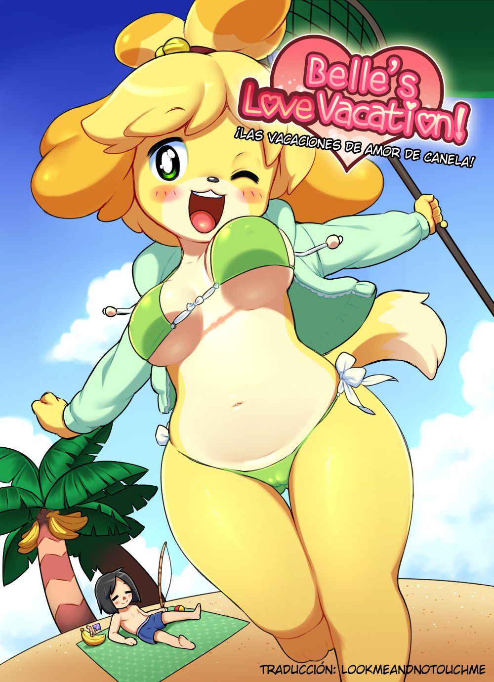 Belle's Love Vacation!/¡Las vacaciones de amor de Canela! page 1 full