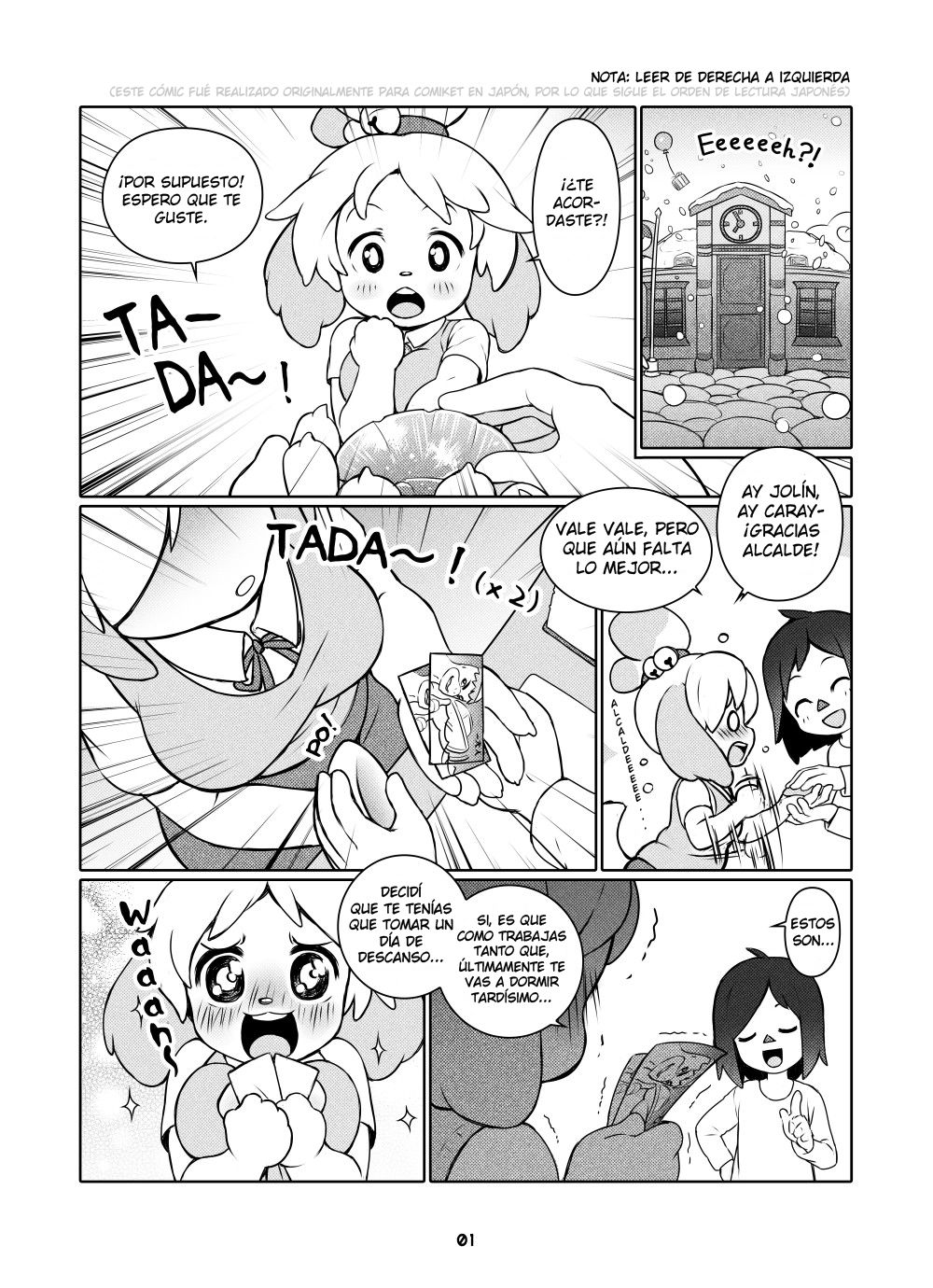 Belle's Love Vacation!/¡Las vacaciones de amor de Canela! page 2 full