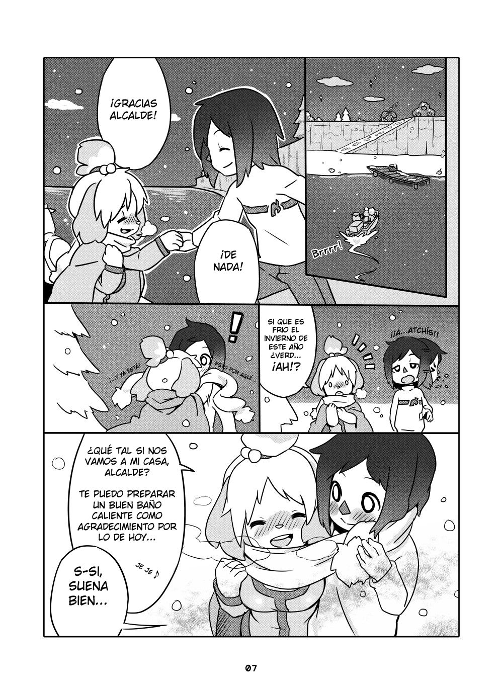 Belle's Love Vacation!/¡Las vacaciones de amor de Canela! page 8 full