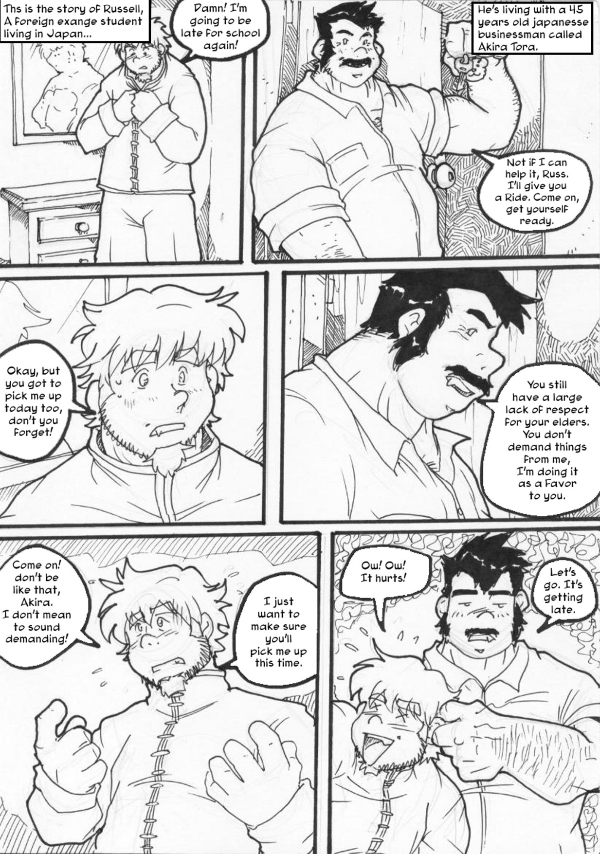 Russ and Akira page 2 full