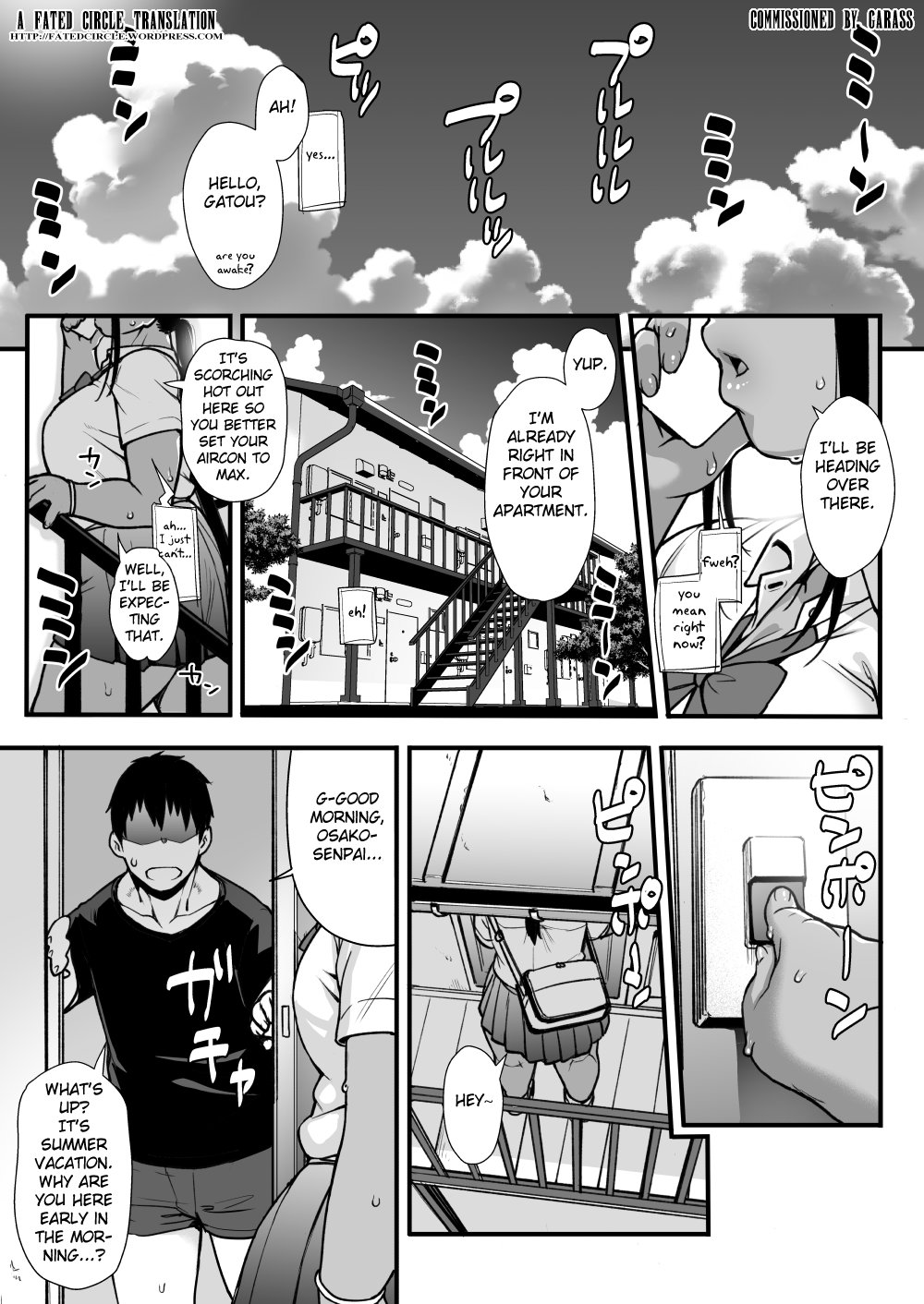 Natsu no Senpai no Oshiri* page 2 full