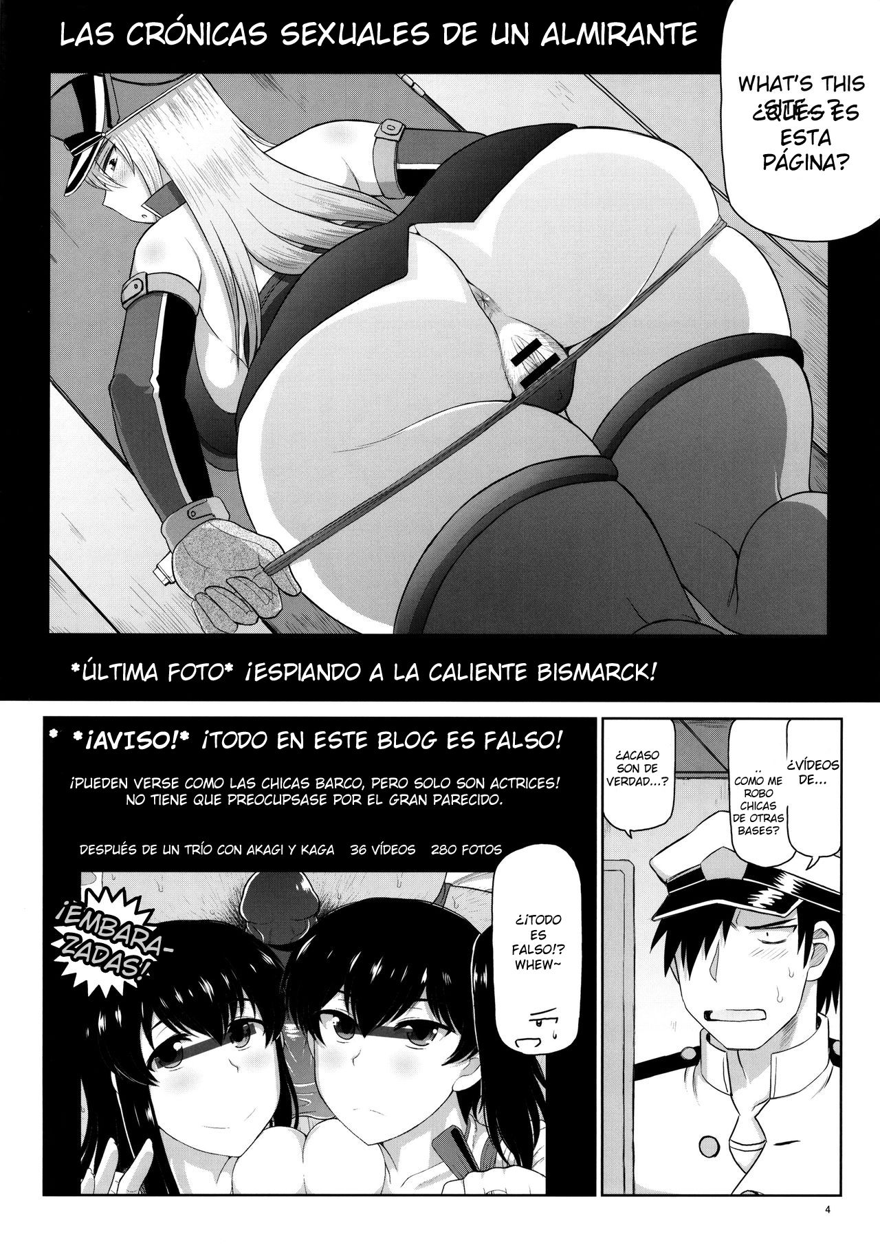 Senkan Yamato Shikyuu Kouryaku Sakusen Kimoota Teitoku no Osuniku Shuhou de Seishi Tekkoudan Danchaku Cut-in♪ Yamato-san to Idenshi Jikakeawasete Kawaii Baby o Kenzou Shiyou! Hon. page 5 full