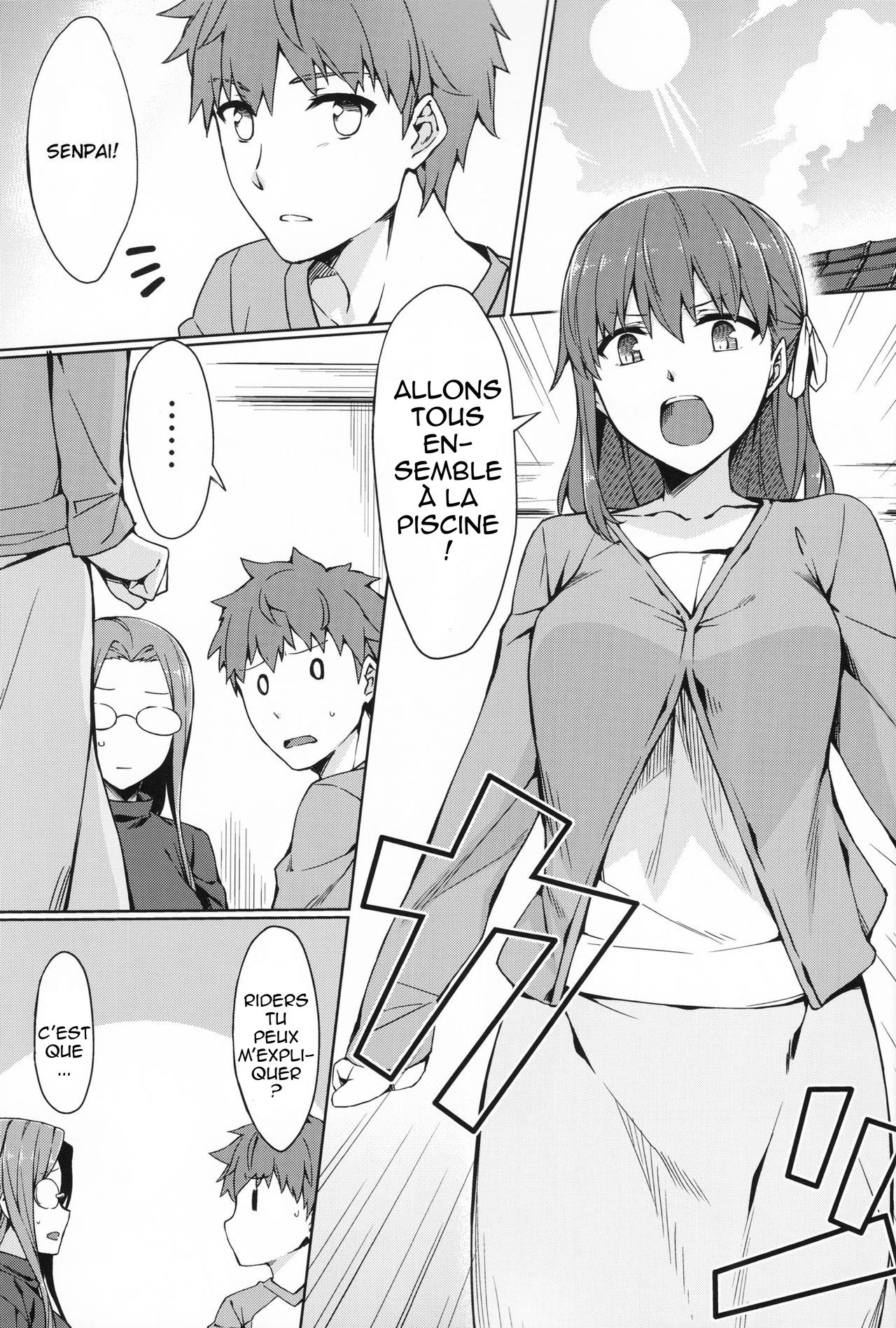 Rider-san to Kyouei Mizugi. | Rider-san and Swimsuit page 2 full