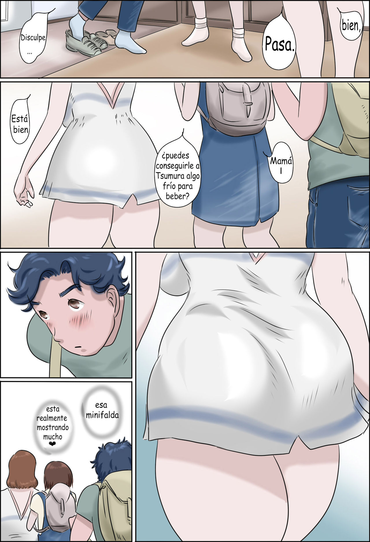 Kanojo no Hahaoya wa Guigui Sassotekureta Ken | La madre de mi novia salta en mi polla page 4 full