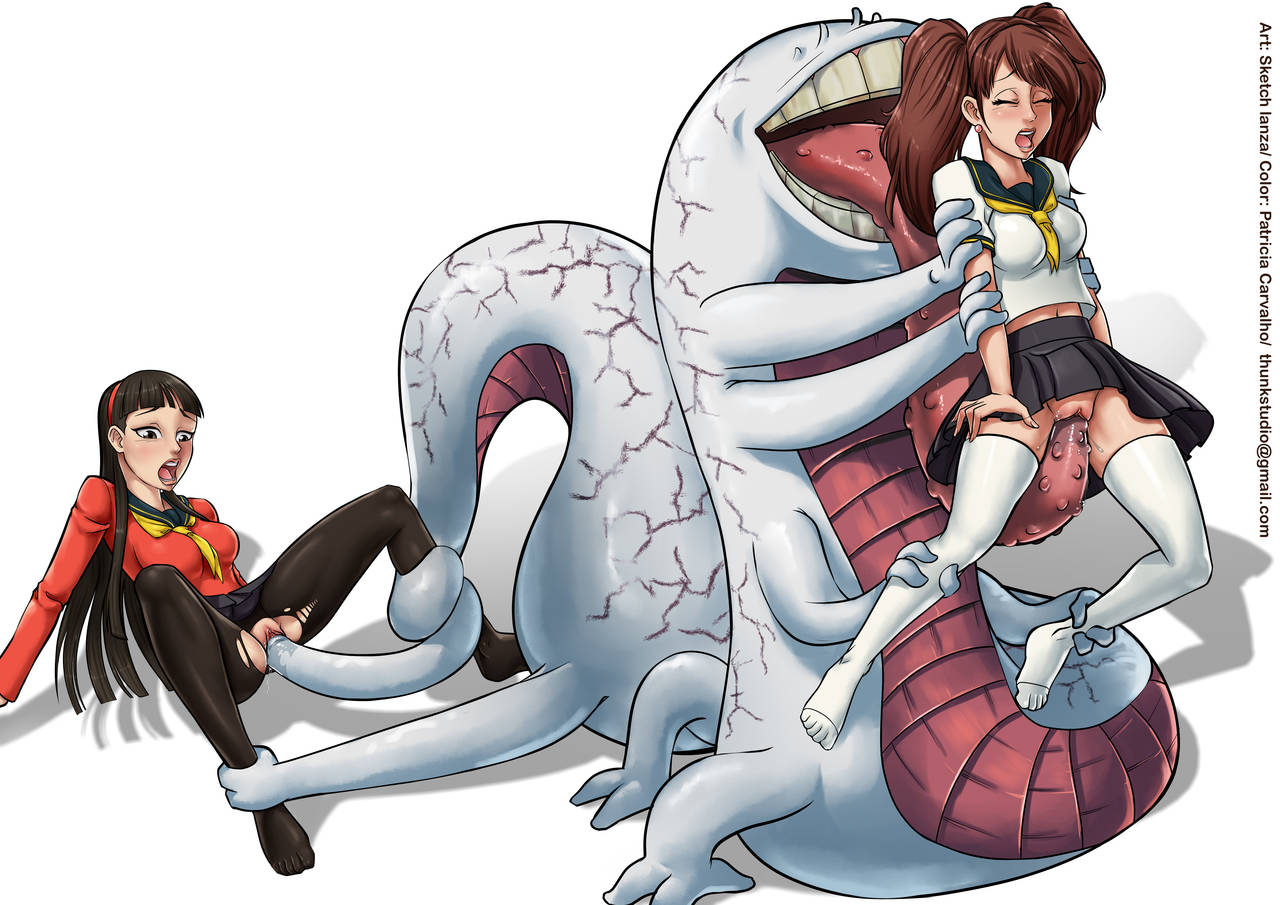 Rise and Yukiko Vore page 1 full