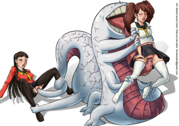 Rise and Yukiko Vore cover