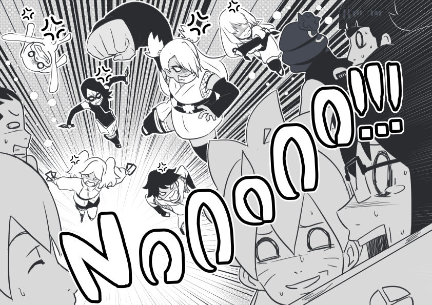 BORUTO・女子らくがきまとめ page 7 full