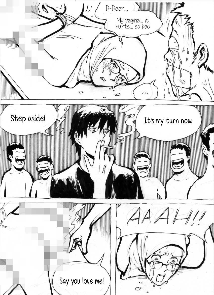 My Wife's Gangrape Fantasy Chapter 5 page 7 full