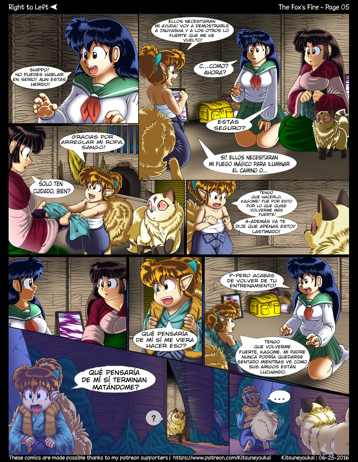 El Fuego Interior de un Zorro page 6 full