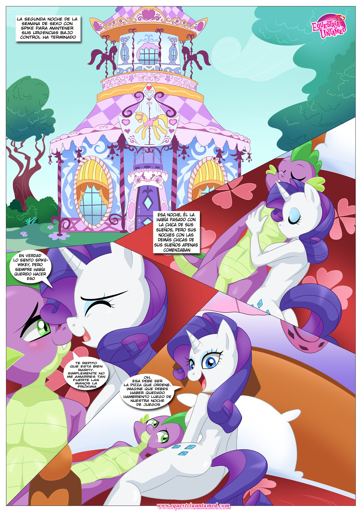 El Juego De Exhibición Publica De Afecto De Rainbow Dash page 2 full