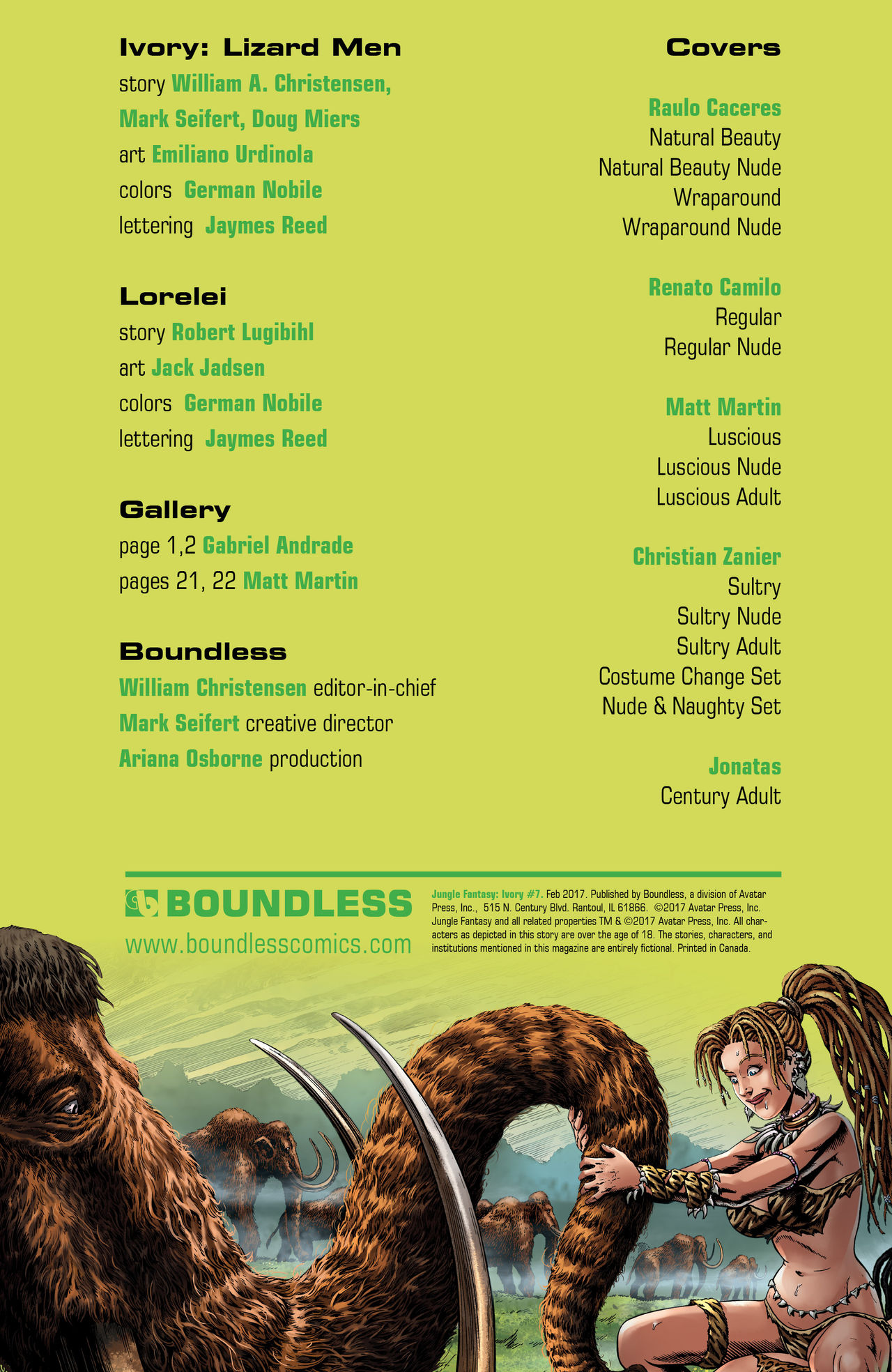 Jungle Fantasy - Ivory 007 page 2 full