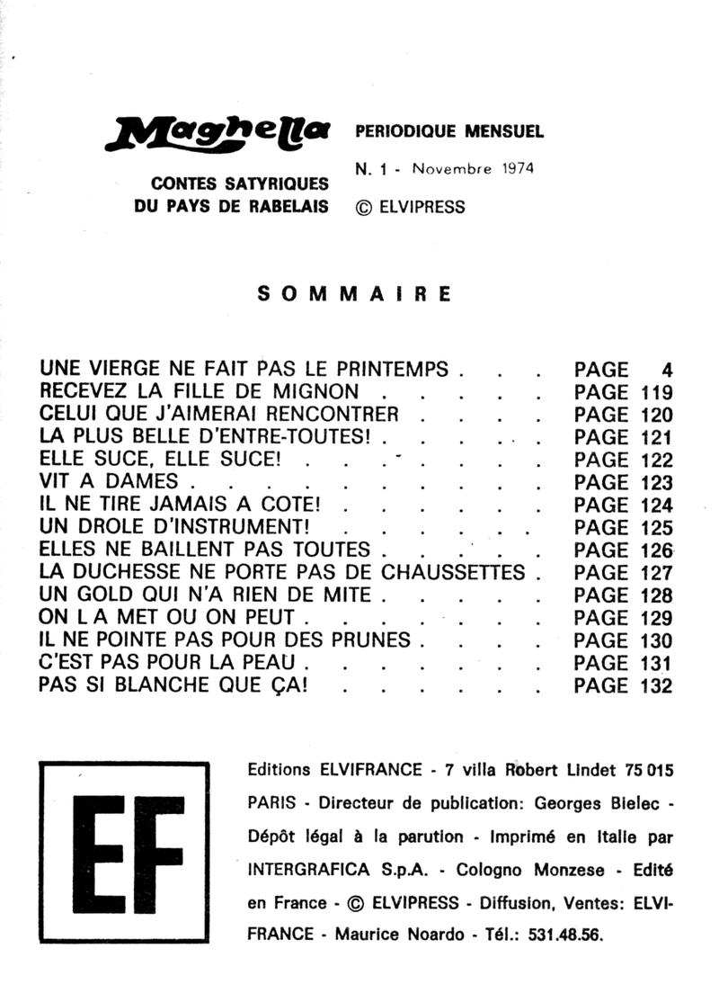 Elvifrance - Maghella  - 001 - Une vierge ne fait pas le printemps page 2 full