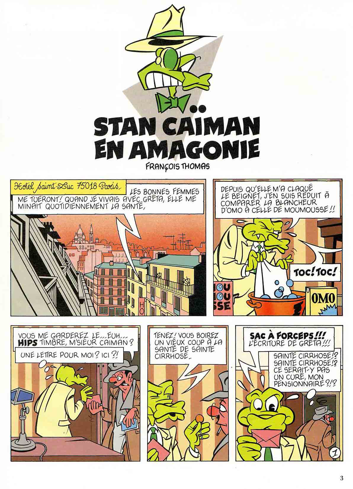 Stan Caïman 3 - Stan Caïman en Amagonie!! page 3 full