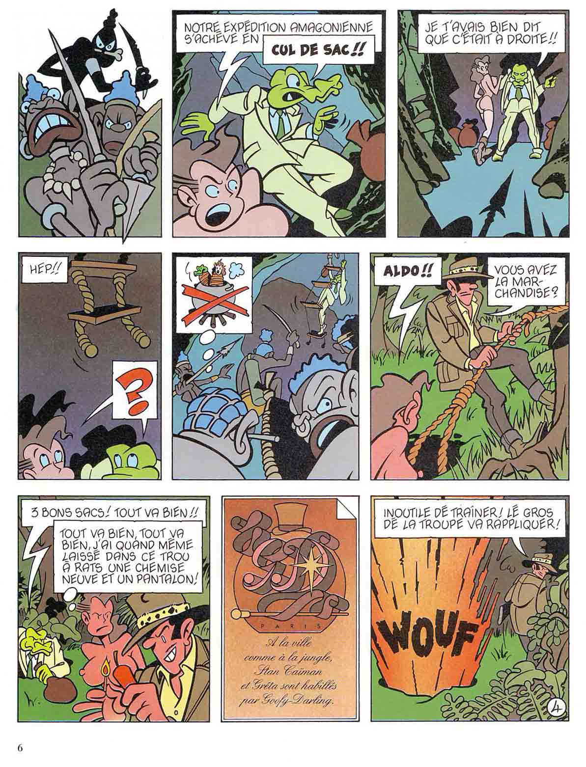Stan Caïman 3 - Stan Caïman en Amagonie!! page 6 full