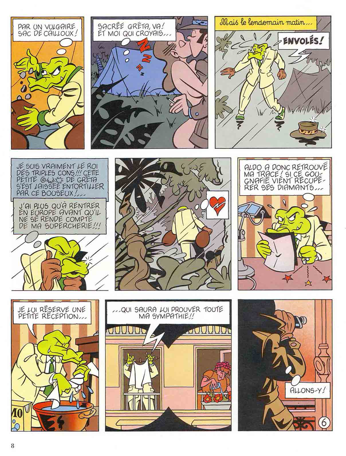 Stan Caïman 3 - Stan Caïman en Amagonie!! page 8 full