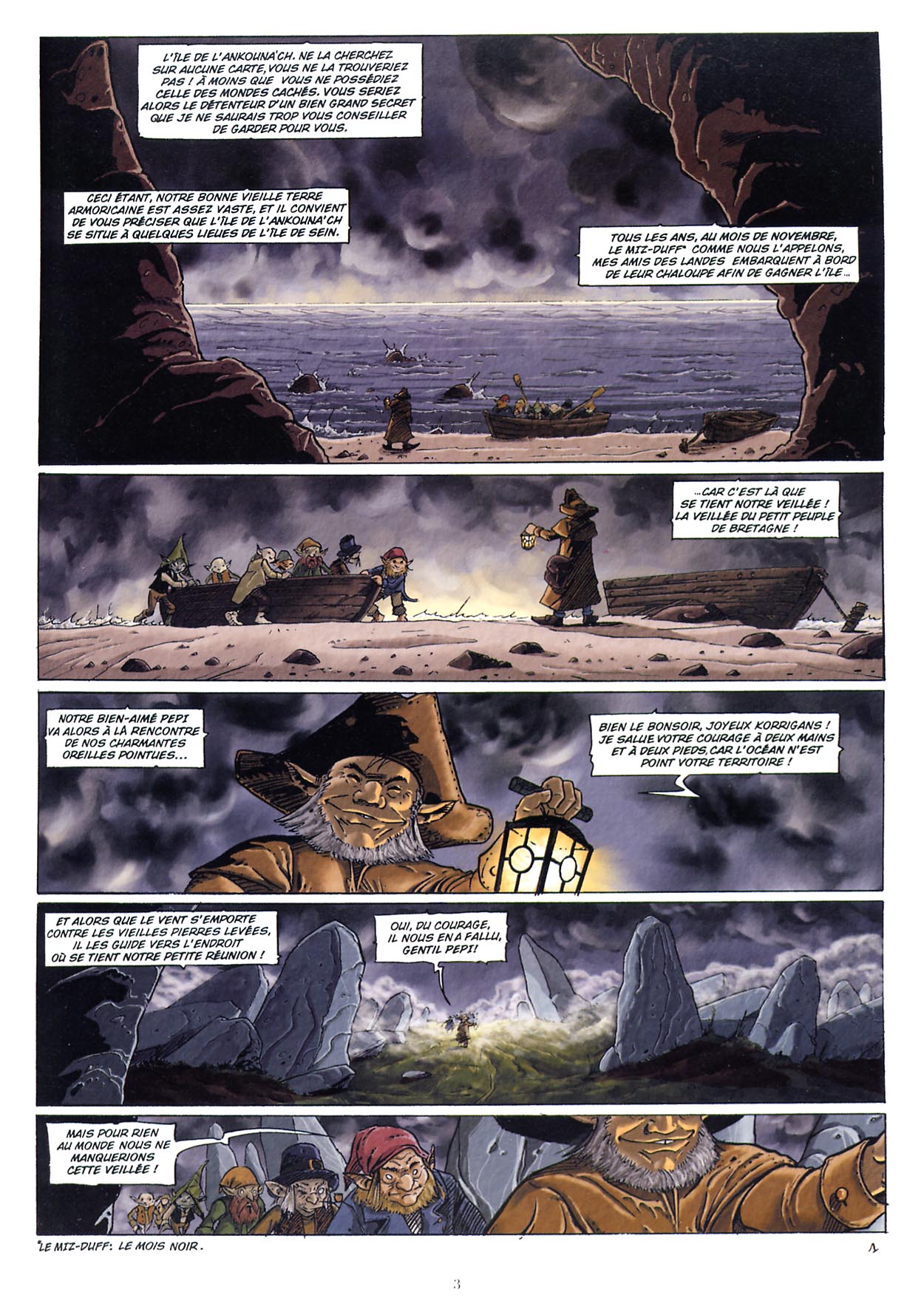 Les contes du Korrigan - Livre 3 - Les fleurs d'écume page 5 full