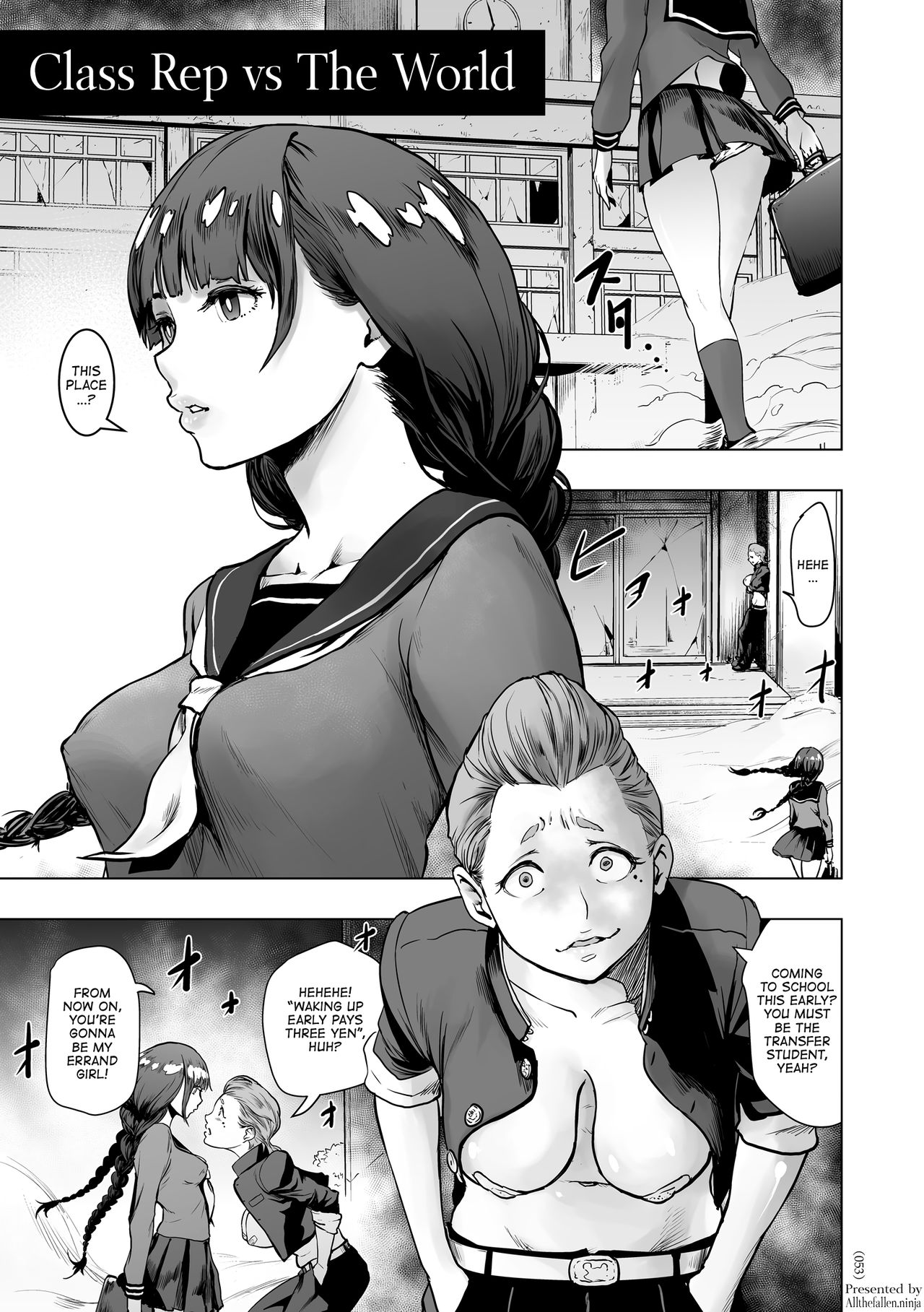 Iinchou vs The World | Class Rep vs The World page 1 full