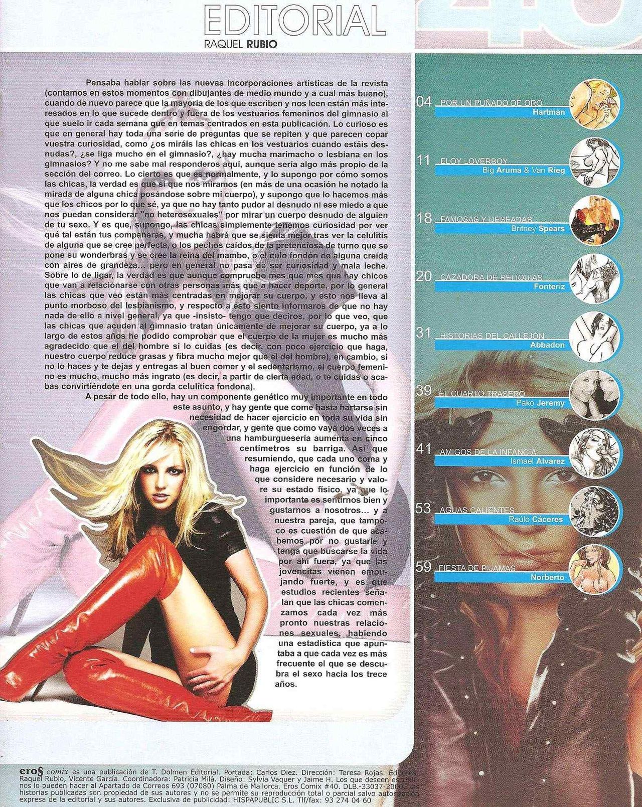 Eros Comix #40 page 2 full