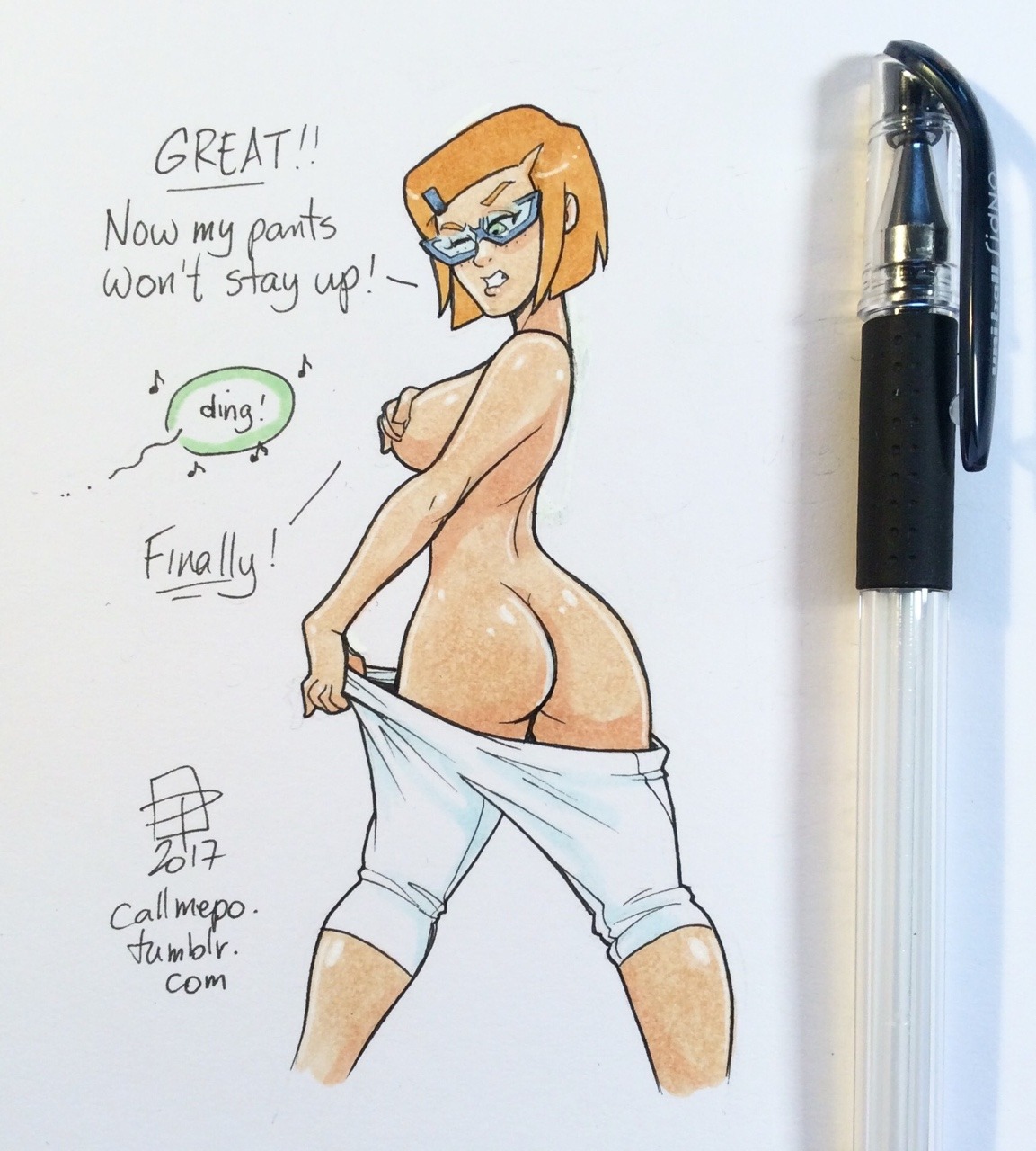 Callmepo - Gwen 10 Laundry Day page 8 full