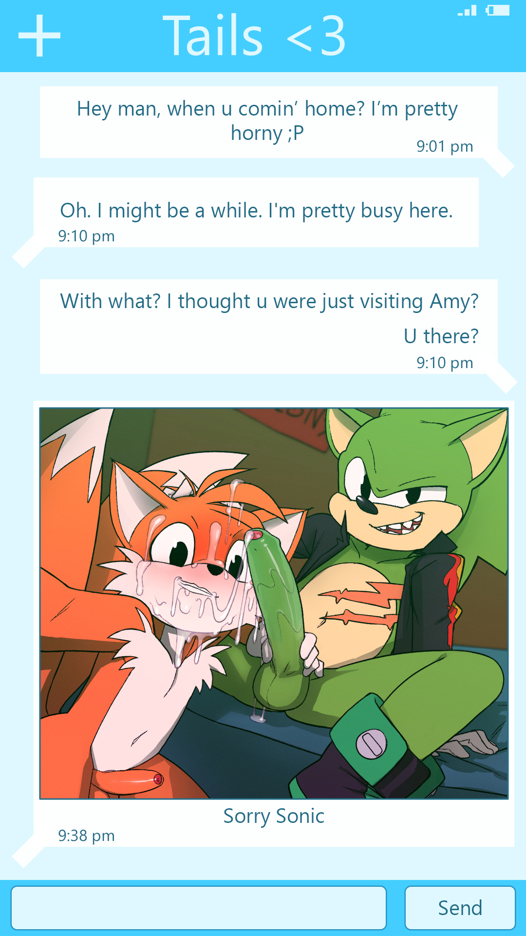 Sonic/Tails cuckholding page 2 full