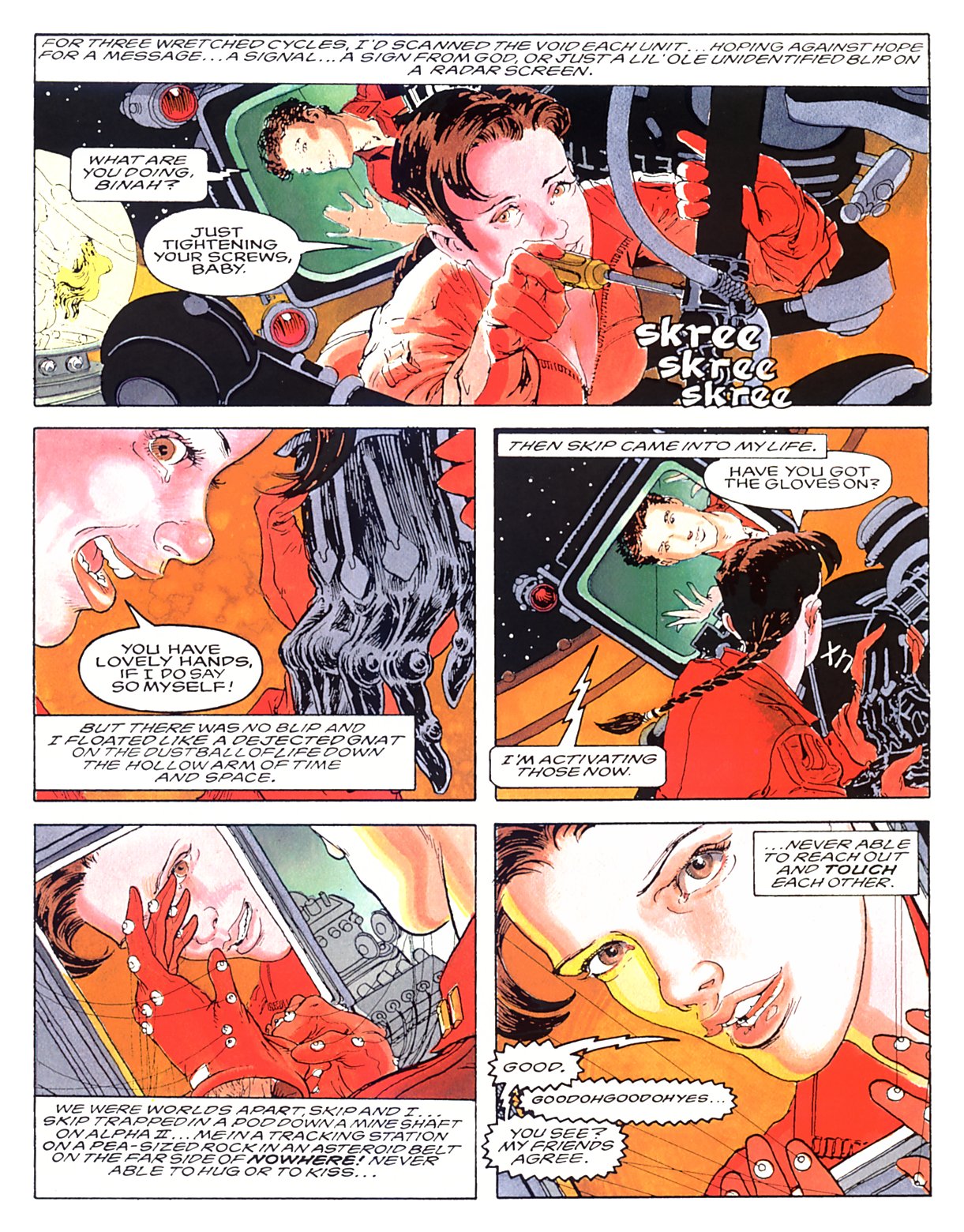 Skin Tight Orbit Volume 1 page 6 full