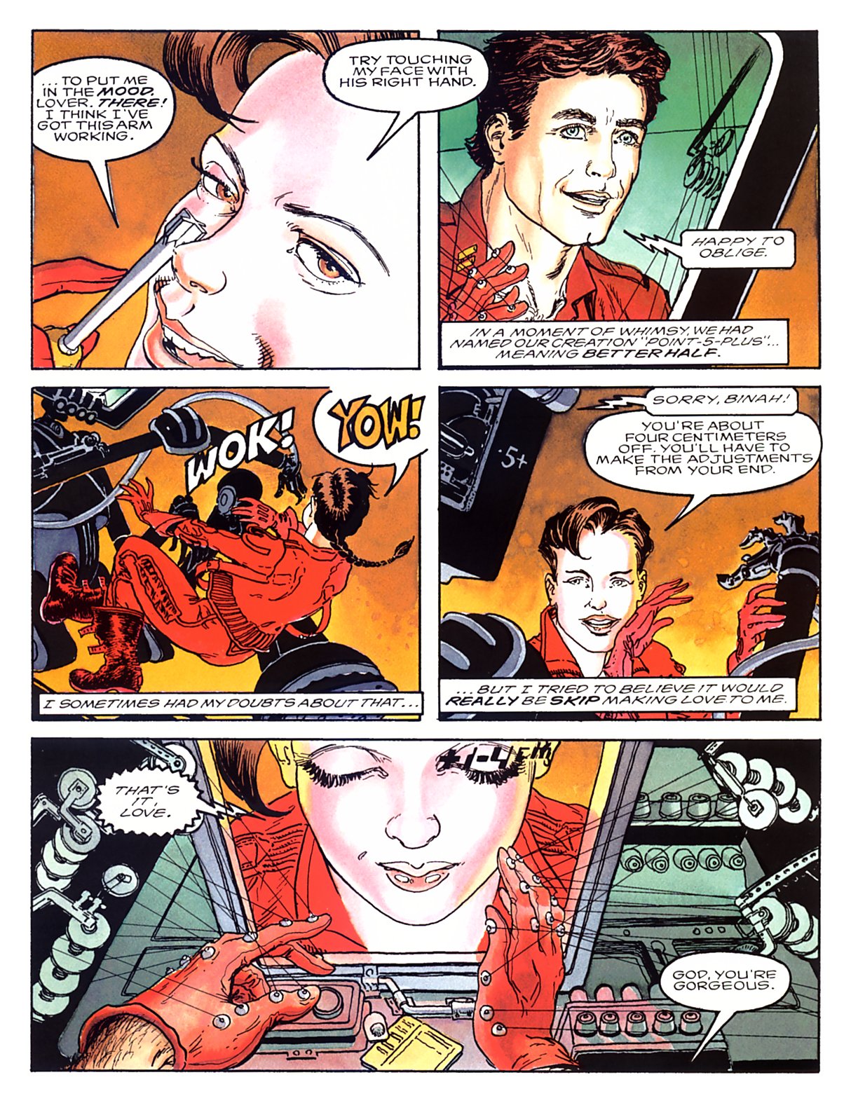 Skin Tight Orbit Volume 1 page 8 full