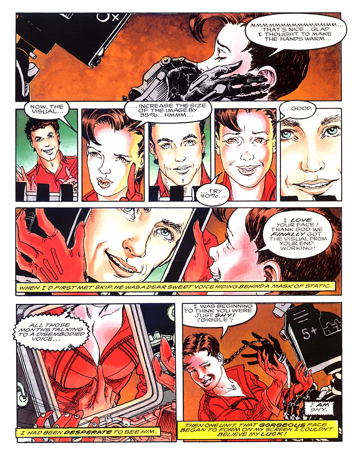 Skin Tight Orbit Volume 1 page 9 full