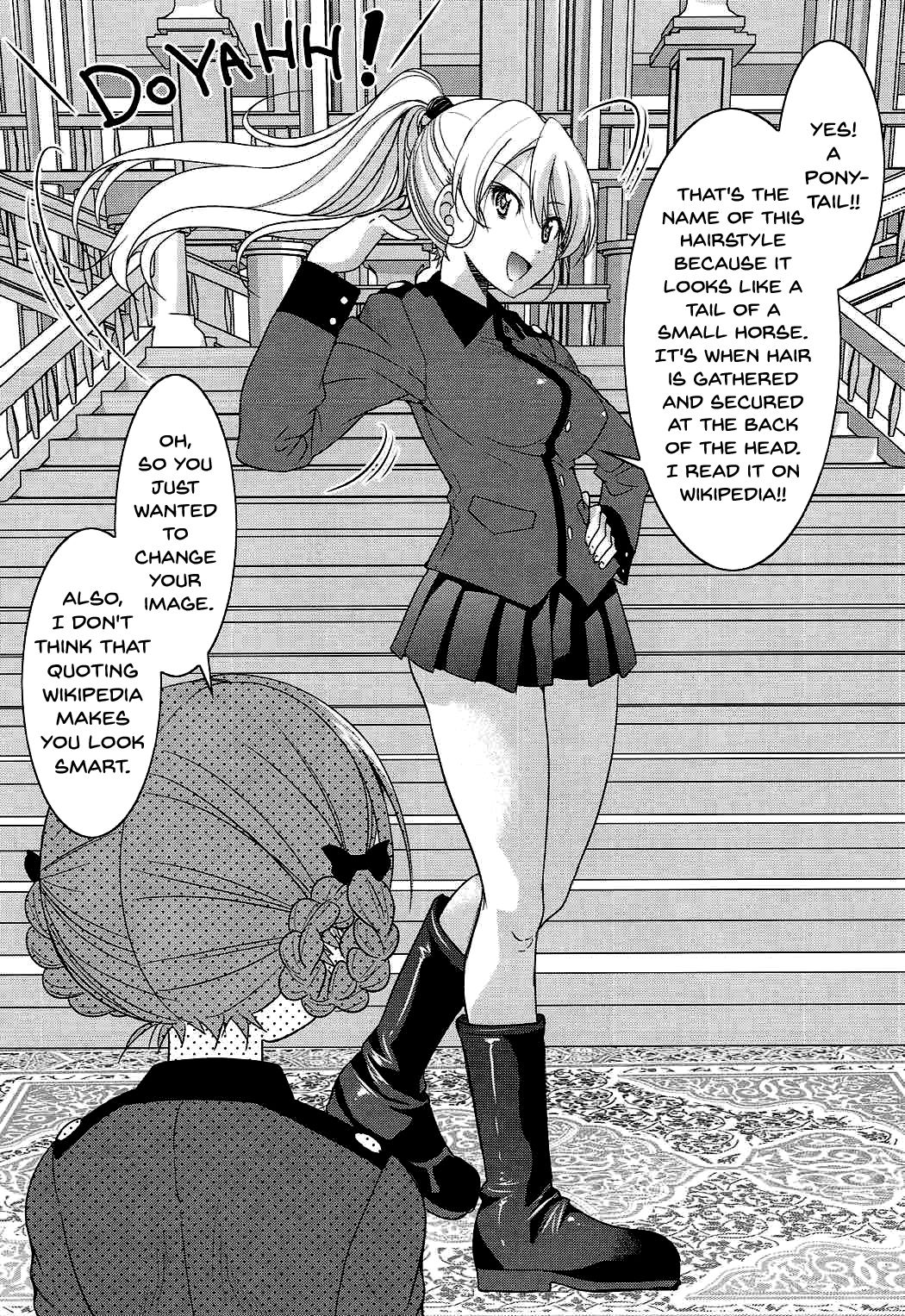Darjeeling-sama no Ponytail page 5 full