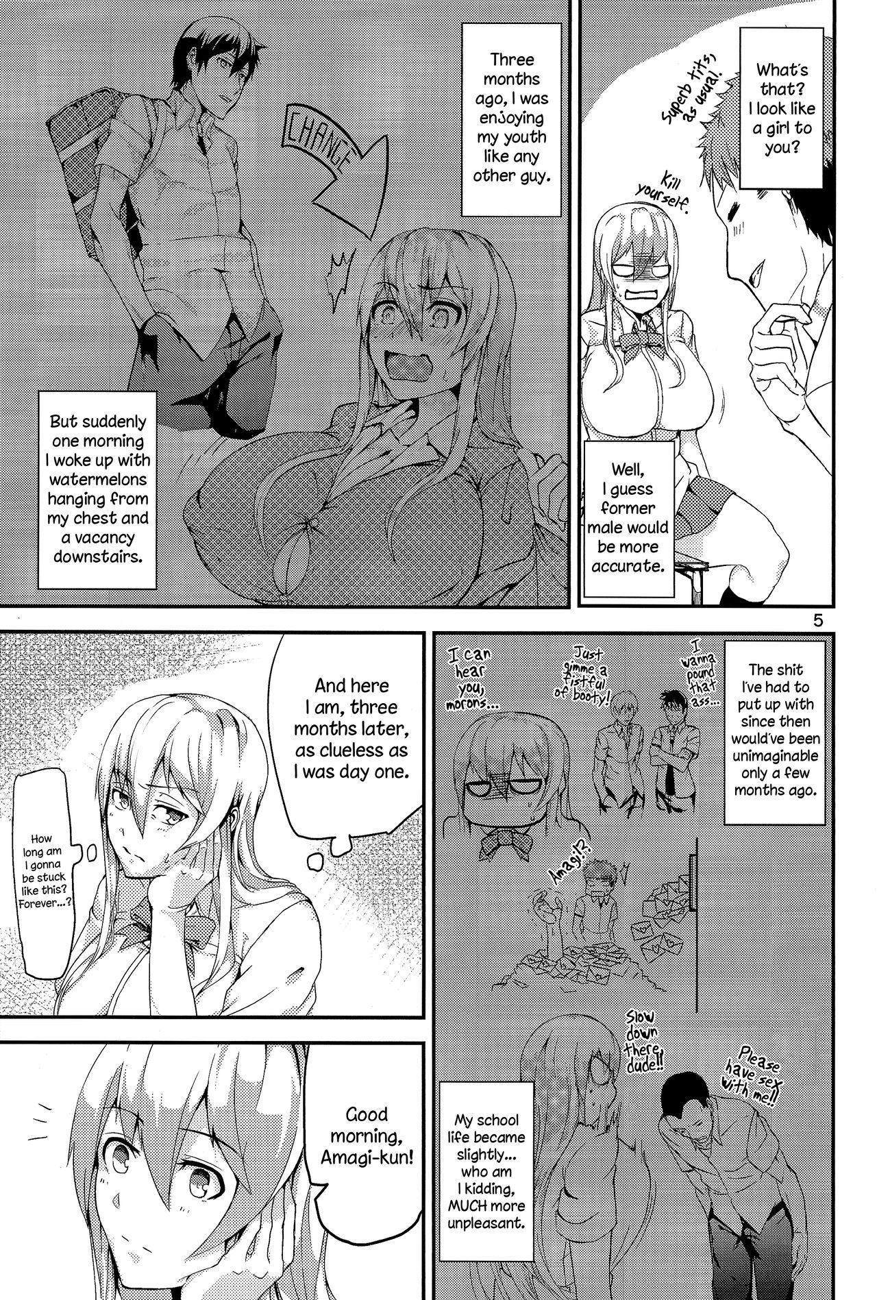 TS Musume Kodama-chan to Asobou | Let's play with TS girl Kodama-chan!  =LWB= page 4 full