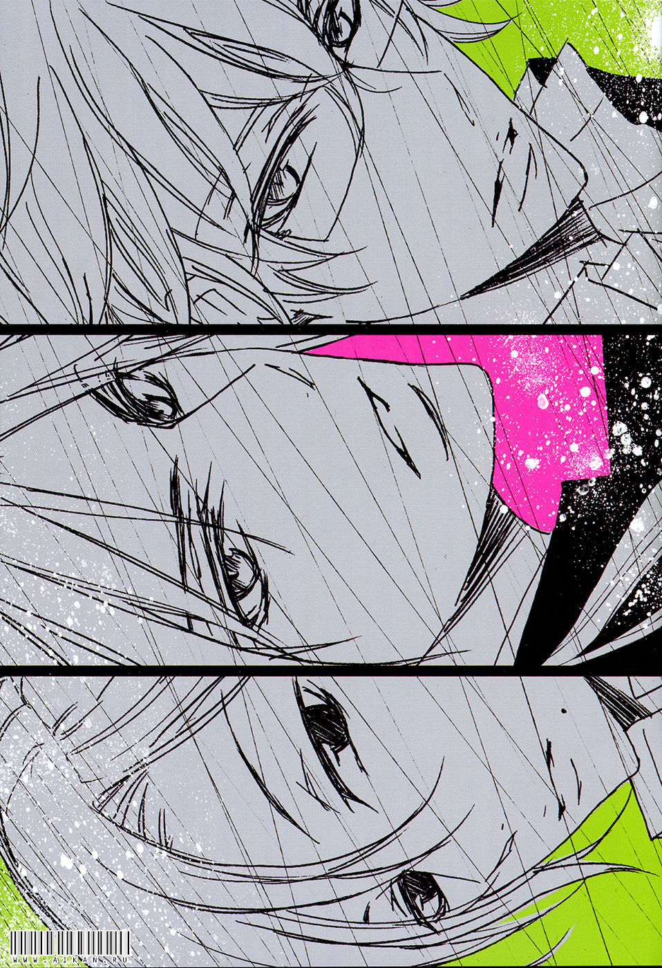 Umegatani Danshi Koutou Gakkou ~Kuro Oujitachi no Koi | Влюбленные принцы старшей школы для мальчиков Умэгатани page 8 full