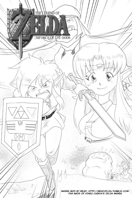 The Legend of Zelda : Triforce of the Gods page 1 full