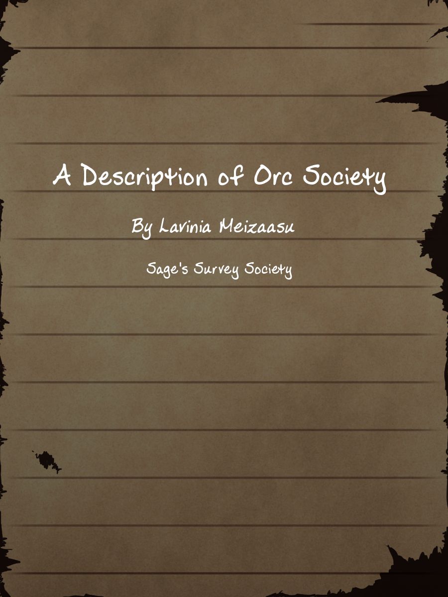 Kenja Lavinia no Shuki ~Kyuu Orc Toride de Hakkutsu sareta Ikou~ | Sage Lavinia's Last Note ~ In the ruin of orc fort ~ page 5 full