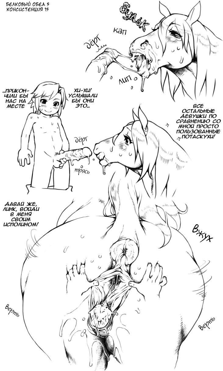 Link &amp; Epona page 5 full