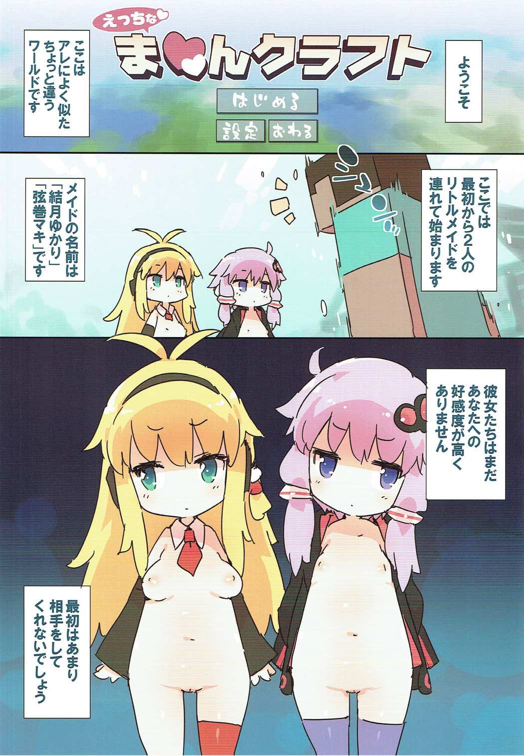 Ecchi na Minecraft Goannai Bon page 2 full