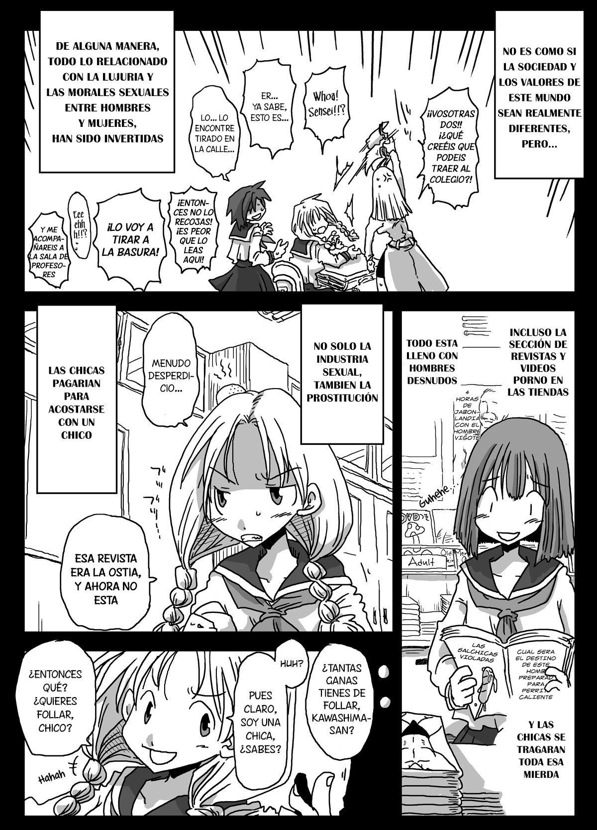 Teisou Gyakuten Sekai | World of Reversed Gender Roles page 4 full
