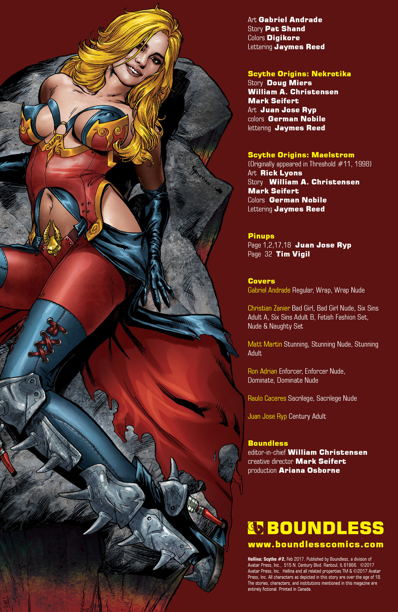 Hellina - Scythe 002 page 2 full