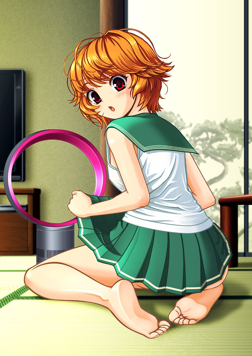 Young Girls Trying To Cool Off page 5 full