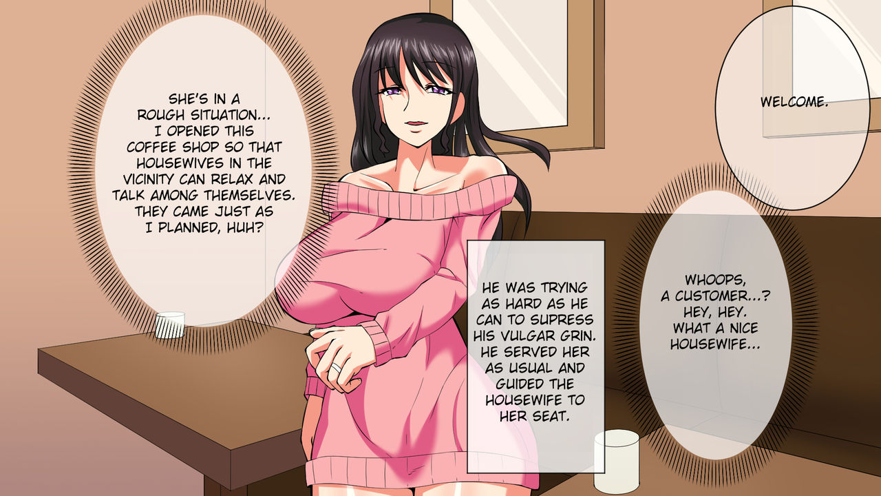 Kissaten de Kutsurogu Muchimuchi Hitozuma o Nemurasete Nakadashi Zanmai!! | Sending a Busty Married Woman to Sleep at a Coffee Shop, It's Creampie Festa!! page 4 full