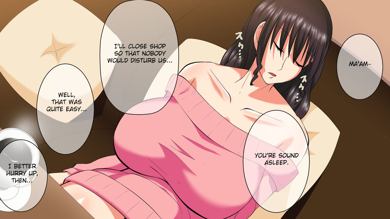 Kissaten de Kutsurogu Muchimuchi Hitozuma o Nemurasete Nakadashi Zanmai!! | Sending a Busty Married Woman to Sleep at a Coffee Shop, It's Creampie Festa!! page 6 full