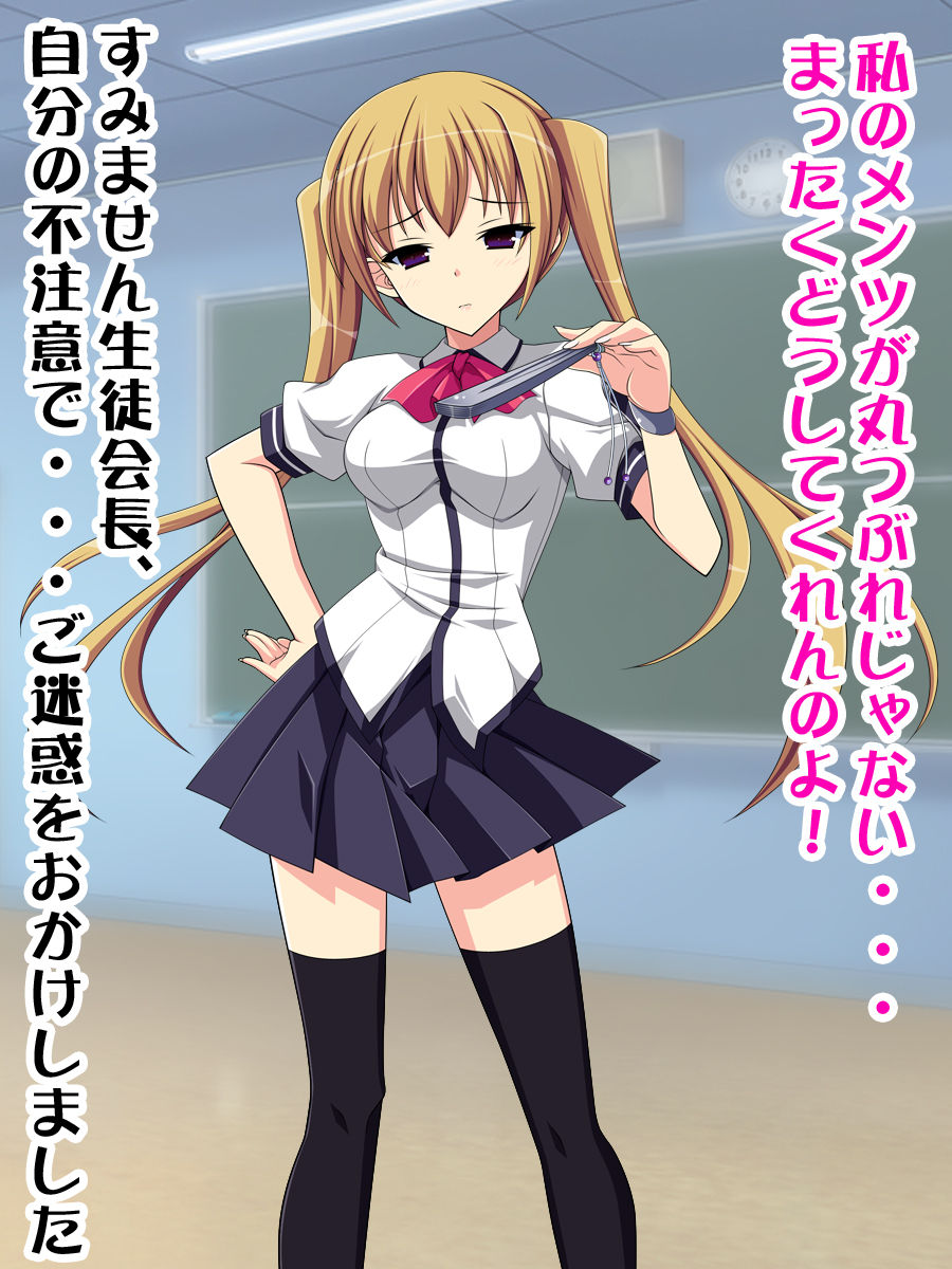 Tsundere Seitokaichou wa Houkei Chinpo no Otokonoko deshita! page 2 full