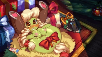 Hooves and Holly - Annie Smith cover