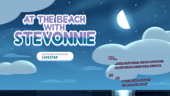At the Beach With Stevonnie cover