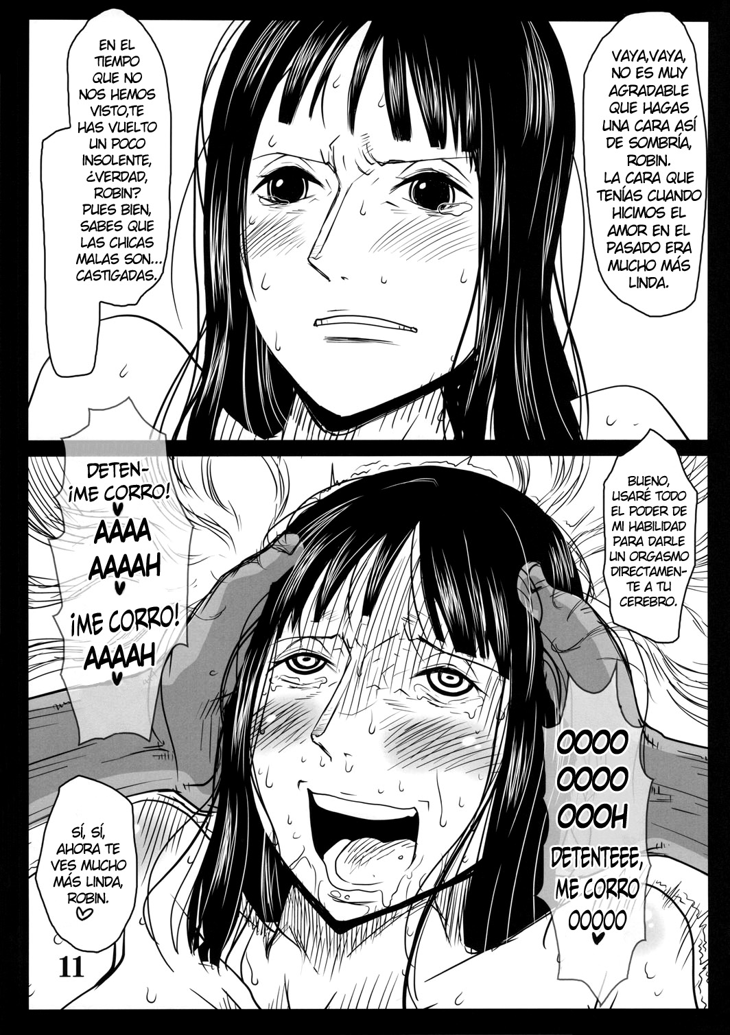 Metabolism-OP Kyonyuu Kyoshiri Shoufu Nico Robin no Keshi Taikako page 10 full